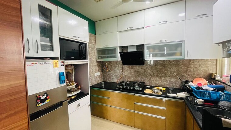 Kitchen, five-star-royal-entrada 2 Bedroom 800 Sq.Ft. Apartment In Wakad Pune 10539660