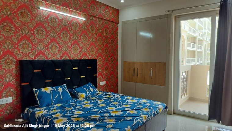 Bedroom, affinity-greens 3 Bedroom 1440 Sq.Ft. Apartment In International Airport Road Zirakpur 10539655