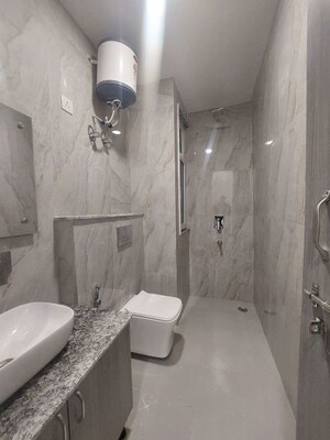 Bathroom in 2 BHK Apartment at Relaxo Apartment, Sector 46 – for Rent