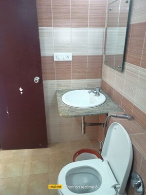 Bathroom in 2 BHK Apartment at Kolte Patil Raaga, Hennur Road – for Rent