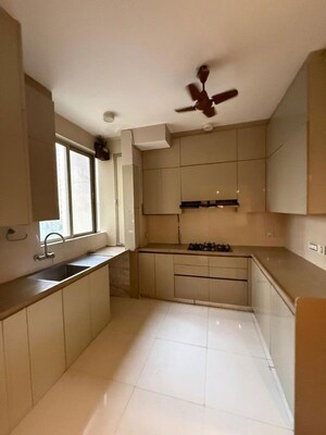 Kitchen in 3 BHK Apartment at One Hiranandani Park, Ghodbunder Road – for Rent