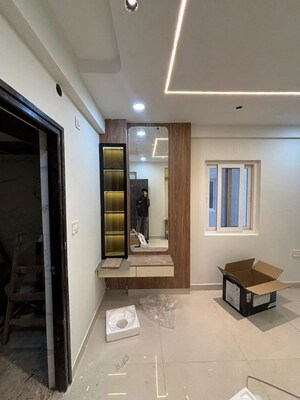 Living Room in 3 BHK Apartment at Praneeth Pranav Solitaire, Bachupally – for Rent