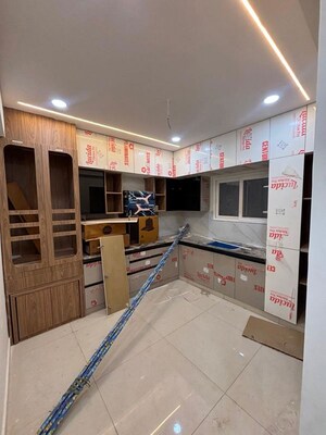 Kitchen in 3 BHK Apartment at Praneeth Pranav Solitaire, Bachupally – for Rent