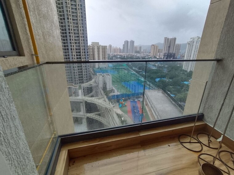 Balcony, raymond-realty-phase-ii 2 Bedroom 675 Sq.Ft. Apartment In Pokhran Road No Two Thane 10539783