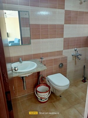 Bathroom in 2 BHK Apartment at Kolte Patil Raaga, Hennur Road – for Rent