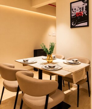 Dining area in 2 BHK Apartment at Meru Yojan One, Kurla West – for Rent