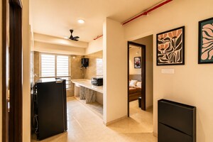 Living Room in 2 BHK Apartment at Meru Yojan One, Kurla West – for Rent