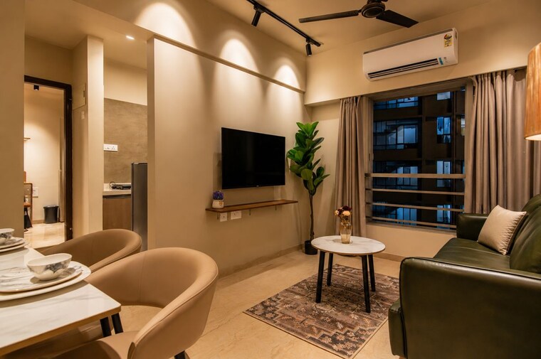 Living Room, meru-yojan-one 2 Bedroom 650 Sq.Ft. Apartment In Kurla West Mumbai 10539781