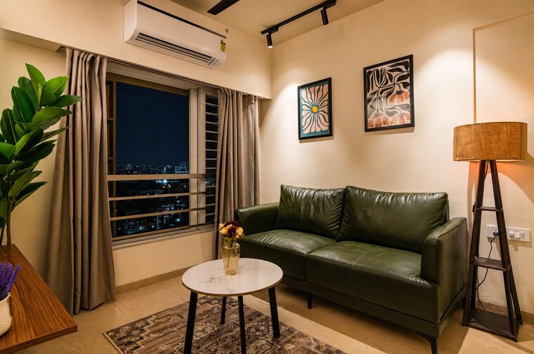 Living Room, meru-yojan-one 2 Bedroom 650 Sq.Ft. Apartment In Kurla West Mumbai 10539781
