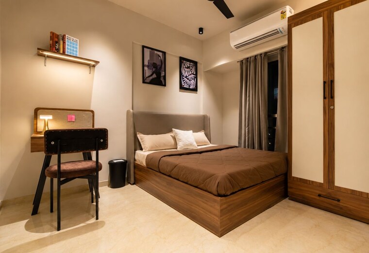 Bedroom, meru-yojan-one 2 Bedroom 650 Sq.Ft. Apartment In Kurla West Mumbai 10539781