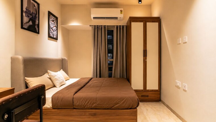 Bedroom, meru-yojan-one 2 Bedroom 650 Sq.Ft. Apartment In Kurla West Mumbai 10539781