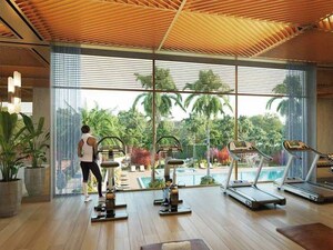 Gym in 3 BHK Apartment at Piramal Aranya, Byculla – for Rent