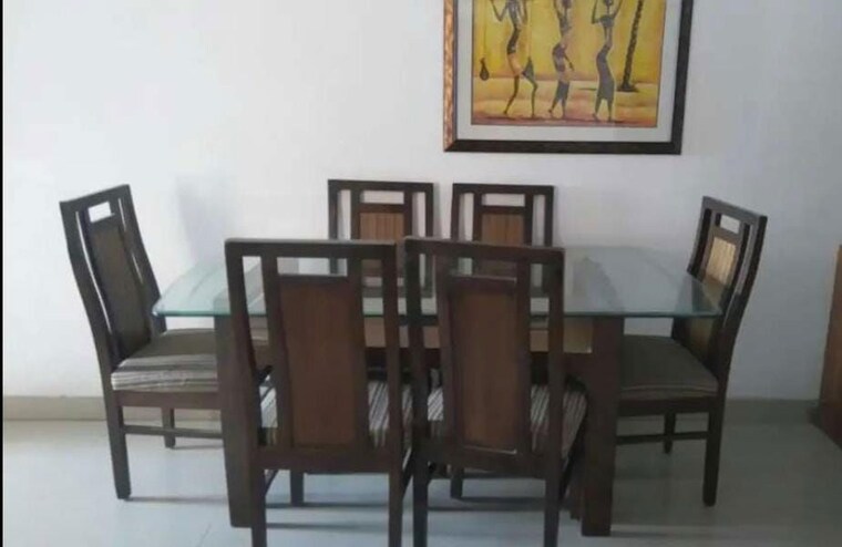 Dining area, vip road 3 Bedroom 1355 Sq.Ft. Apartment In Vip Road Zirakpur 10539822