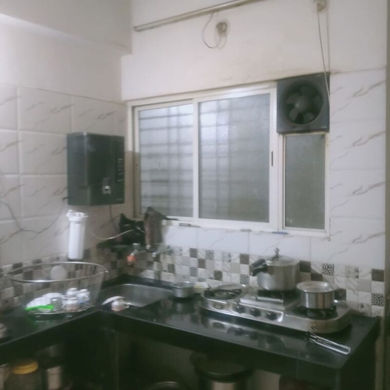 Kitchen, taneshq-icon 1 Bedroom 450 Sq.Ft. Apartment In Thergaon Pune 10539847