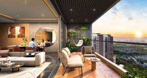 Living Room in 3 BHK Apartment at Seminary Hills – for Sale