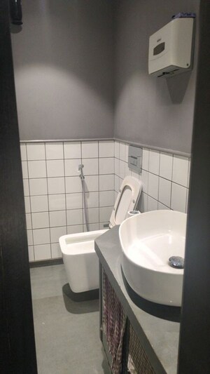 Bathroom in  Office Space at Marathon Futurex, Lower Parel – for Rent