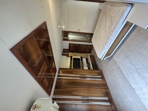 Staircase in 3 BHK Apartment at S Raheja Hari Bhavan, Khar West – for Rent