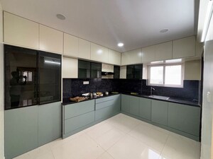 Kitchen in 3 BHK Apartment at Praneeth Pranav Solitaire, Bachupally – for Rent