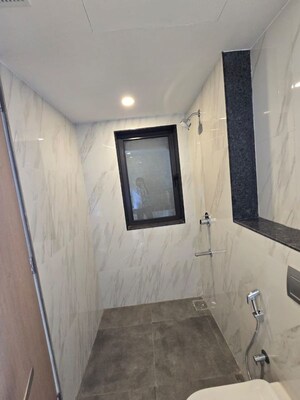 Bathroom in 2 BHK Apartment at Veena Smart Homes, Kandivali West – for Rent