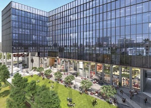  Office Space – Exterior View View at Peninsula Corporate Park, Lower Parel - for Rent