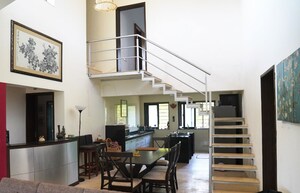 Living Room in 4 BHK Villa at Agalambe – for Sale