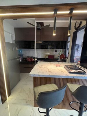 Kitchen in 2 BHK Apartment at Tapovan Circle – for Rent