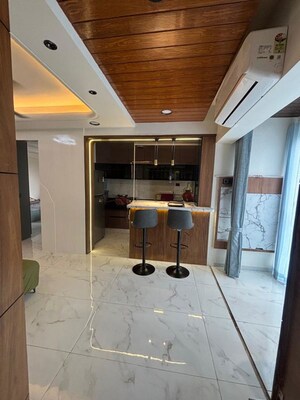 Living Room in 2 BHK Apartment at Tapovan Circle – for Rent