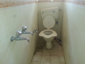 Bathroom in 1 RK Independent House at Ranka Nagar, Rt Nagar – for Rent