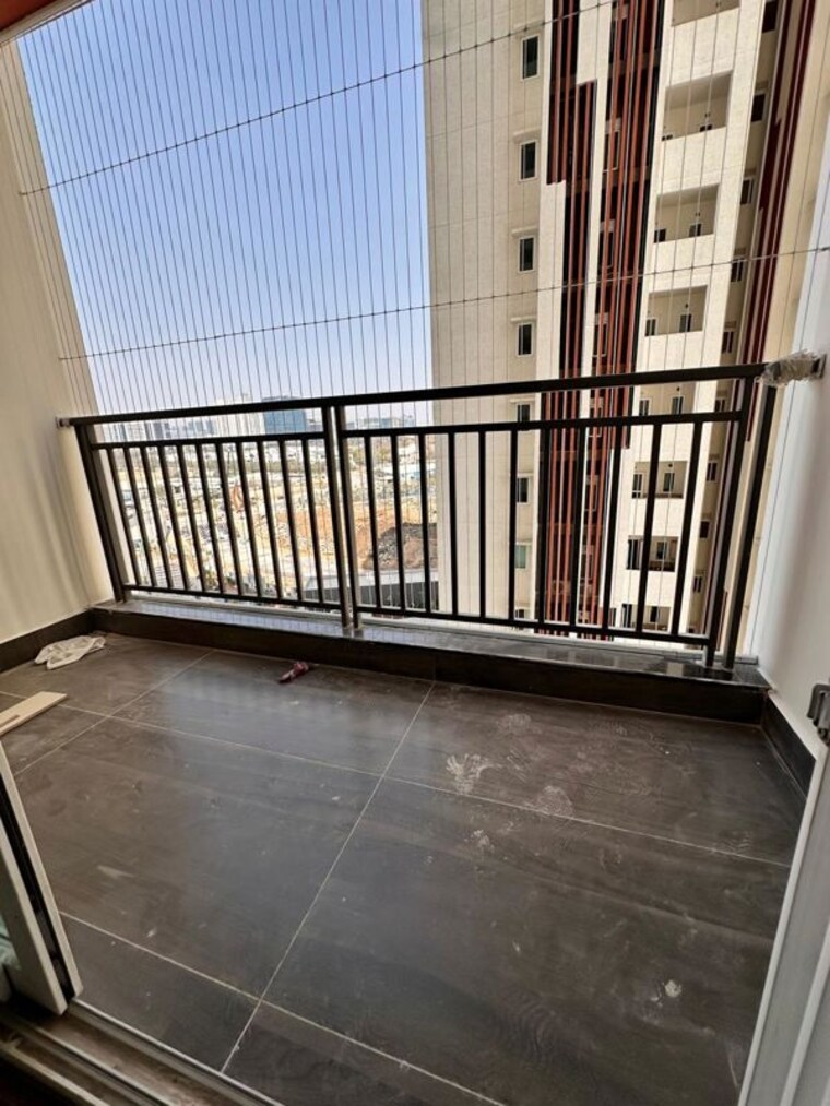 Balcony, rajapushpa-eterna  2200 Sq.Ft. Apartment In Nanakramguda Hyderabad 10540091