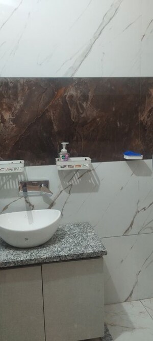 Bathroom in 4 BHK Builder Floor at BP Homes, Sector 85 – for Rent