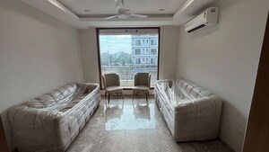 Living Room in 4 BHK Builder Floor at Mansa Devi – for Sale