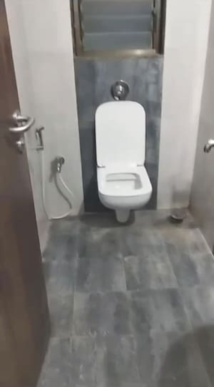 Bathroom in 1 BHK Apartment at Sethia Aashray Phase 1, Kandivali East – for Rent