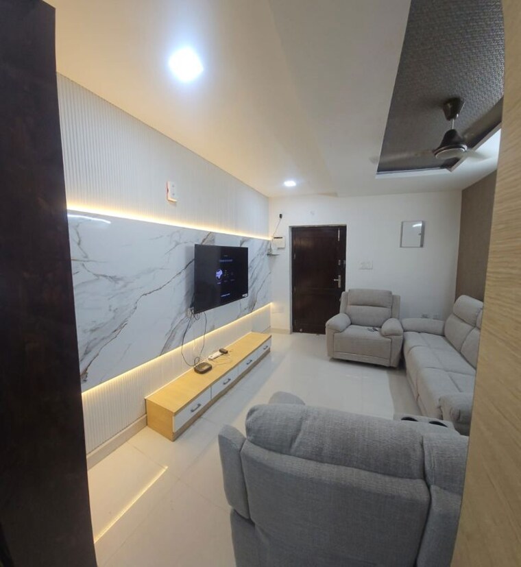 Living Room, brc-sri-hemadurga-sivahills 3 Bedroom 1755 Sq.Ft. Apartment In Manikonda Hyderabad 10504359