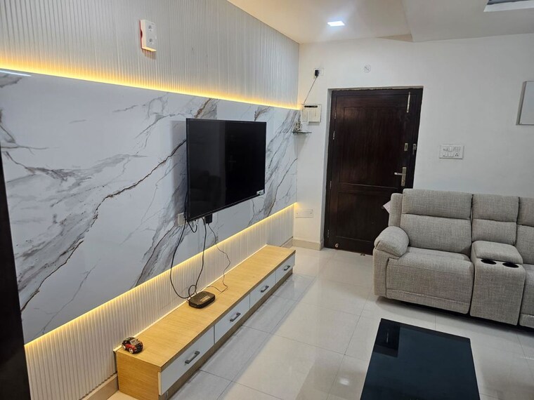 Living Room, brc-sri-hemadurga-sivahills 3 Bedroom 1755 Sq.Ft. Apartment In Manikonda Hyderabad 10504359