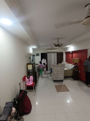 Living Room in 2 BHK Apartment at Neelsidhi Atlantis, Nerul – for Rent