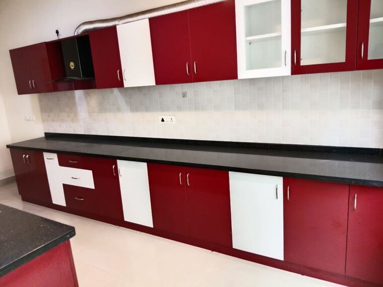 Kitchen, hs-apartment 3 Bedroom 2690 Sq.Ft. Apartment In Cunningham Road Bangalore 10540405