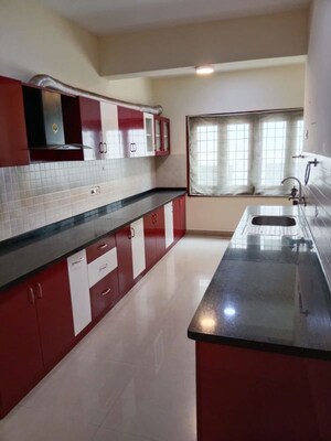 Kitchen in 3 BHK Apartment at HS Apartment, Cunningham Road – for Rent
