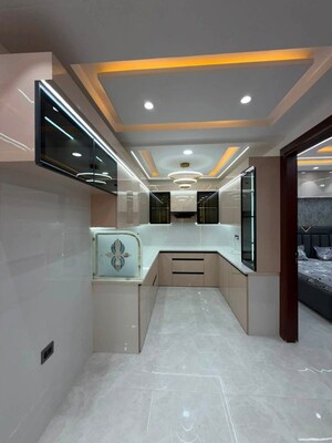 Kitchen in 3 BHK Builder Floor at Uttam Nagar – for Sale