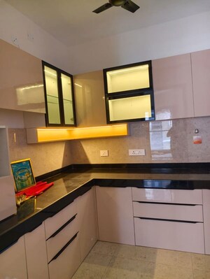 Kitchen in 3 BHK Apartment at VJ Yashwin Nuovo Centro, Wakad – for Rent