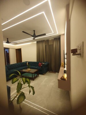 Living Room in 3 BHK Apartment at Punawale – for Sale
