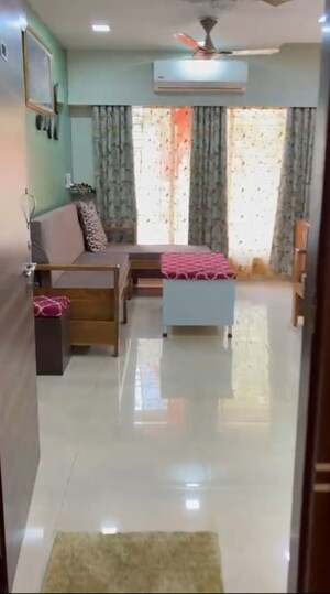 Bathroom in 1 BHK Apartment at Sagar Heritage, Sakinaka – for Rent