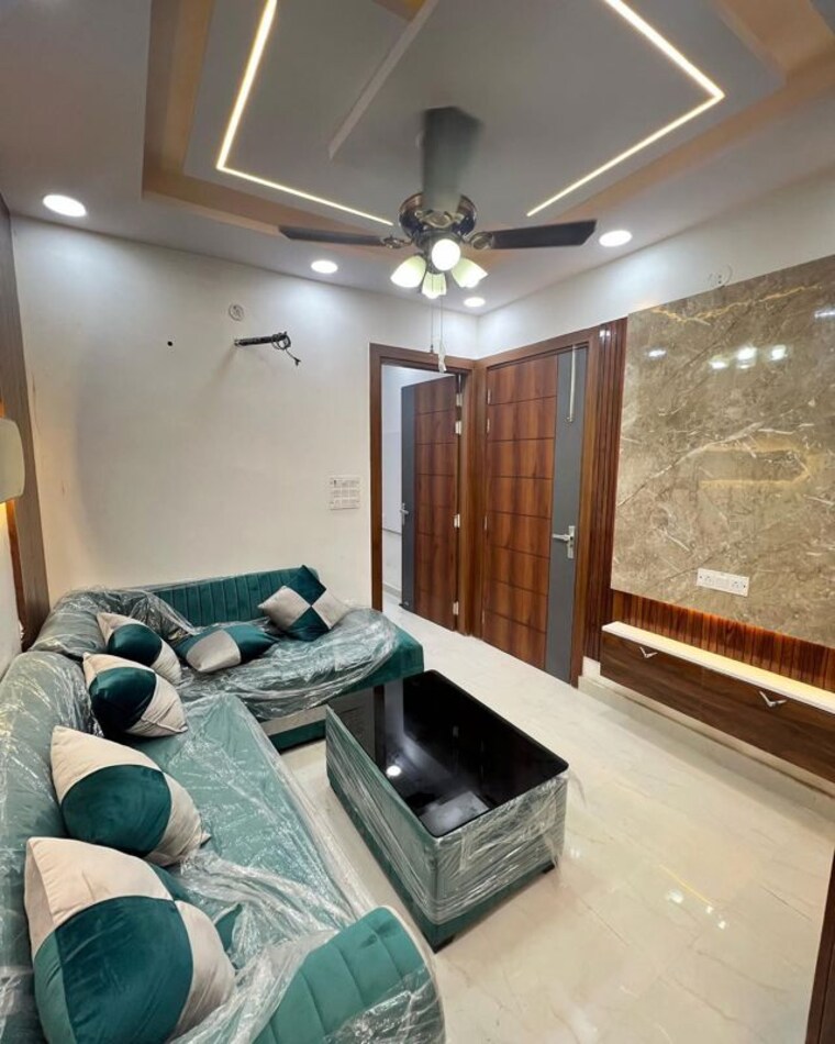 Living Room, uttam nagar 2 Bedroom 451 Sq.Ft. Builder Floor In Uttam Nagar Delhi 10540467