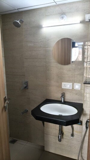 Bathroom in 1 BHK Apartment at Godrej Urban Park, Chandivali – for Rent