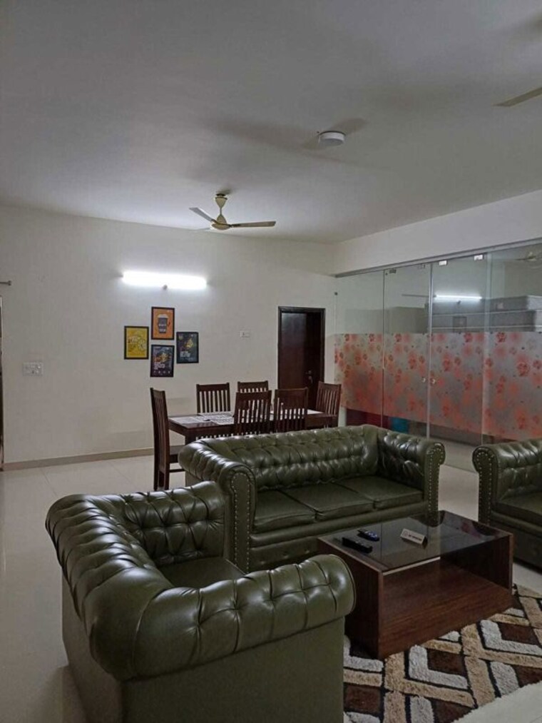 Living Room, prestige-tranquil  1800 Sq.Ft. Apartment In Kokapet Hyderabad 10540152