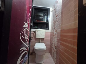Bathroom in 3 BHK Independent House at Unnat Nagar CHS, Goregaon West – for Rent