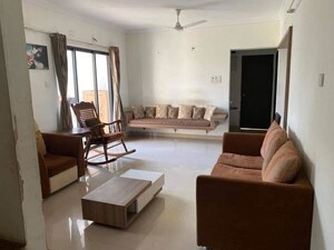 Living Room in 3 BHK Apartment at Supreme Estia Phase 1, Baner – for Rent
