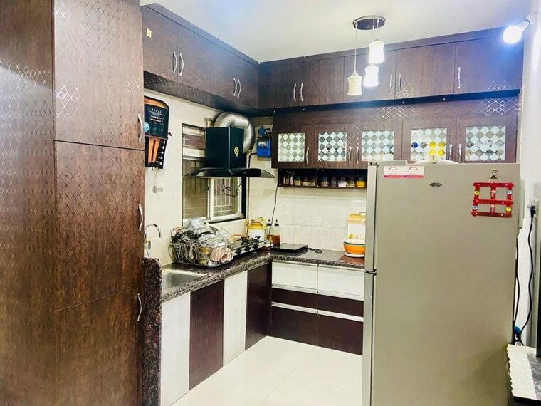 Kitchen, oneness-apartment 2 Bedroom 1200 Sq.Ft. Apartment In Wakad Pune 10540573