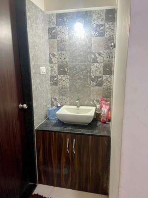 Bathroom in 2 BHK Apartment at Oneness Apartment, Wakad – for Rent