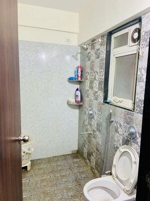 Bathroom in 2 BHK Apartment at Oneness Apartment, Wakad – for Rent