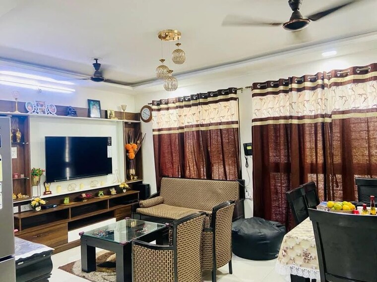 Living Room, oneness-apartment 2 Bedroom 1200 Sq.Ft. Apartment In Wakad Pune 10540573
